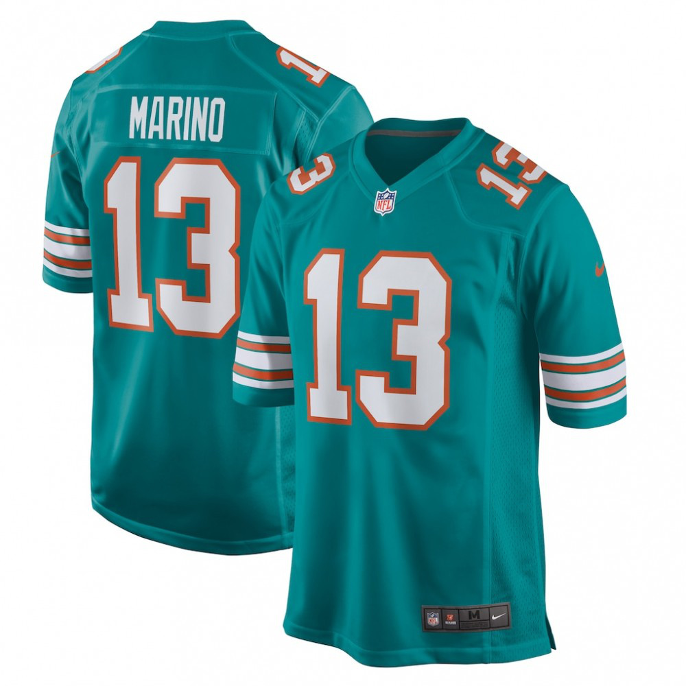 Dan Marino Miami Dolphins Nike Retired Player Jersey - Aqua-GridironStore
